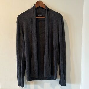 All Saints Mode Merino open cardigan size large